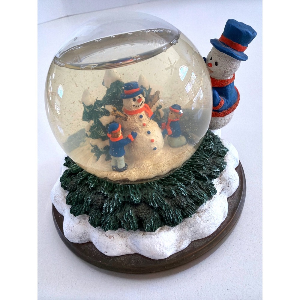 Vintage University of Florida Gators Snowman Cheer Limited Edition Snow Globe